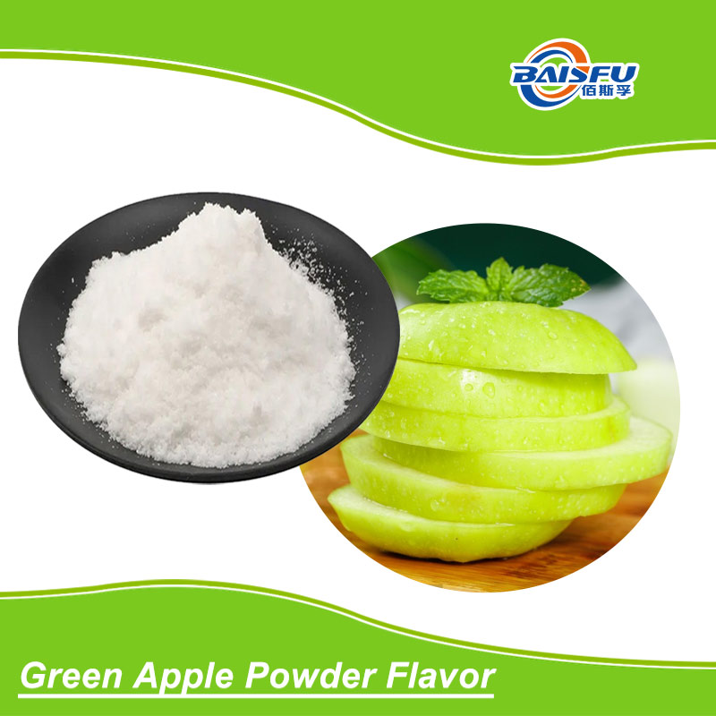 Фруктовый аромат искусственного ароматизатор жидкости сверхзеленого яблочного порошка