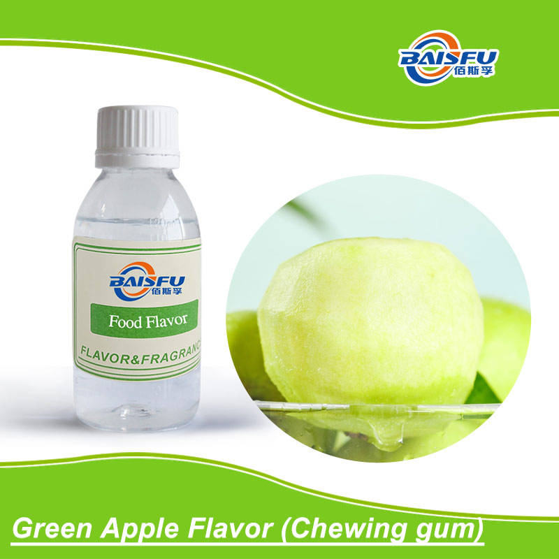 Baisfu Factory обеспечивает 100% натуральный вкус яблоко вкусом (жевательная резинка) усилитель вкуса для еды