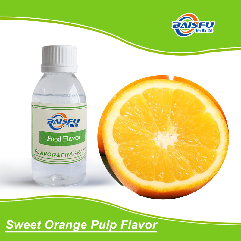 BAISFU высокое качество сладкого апельсинового масла напитков и пищевых вкусов сырья